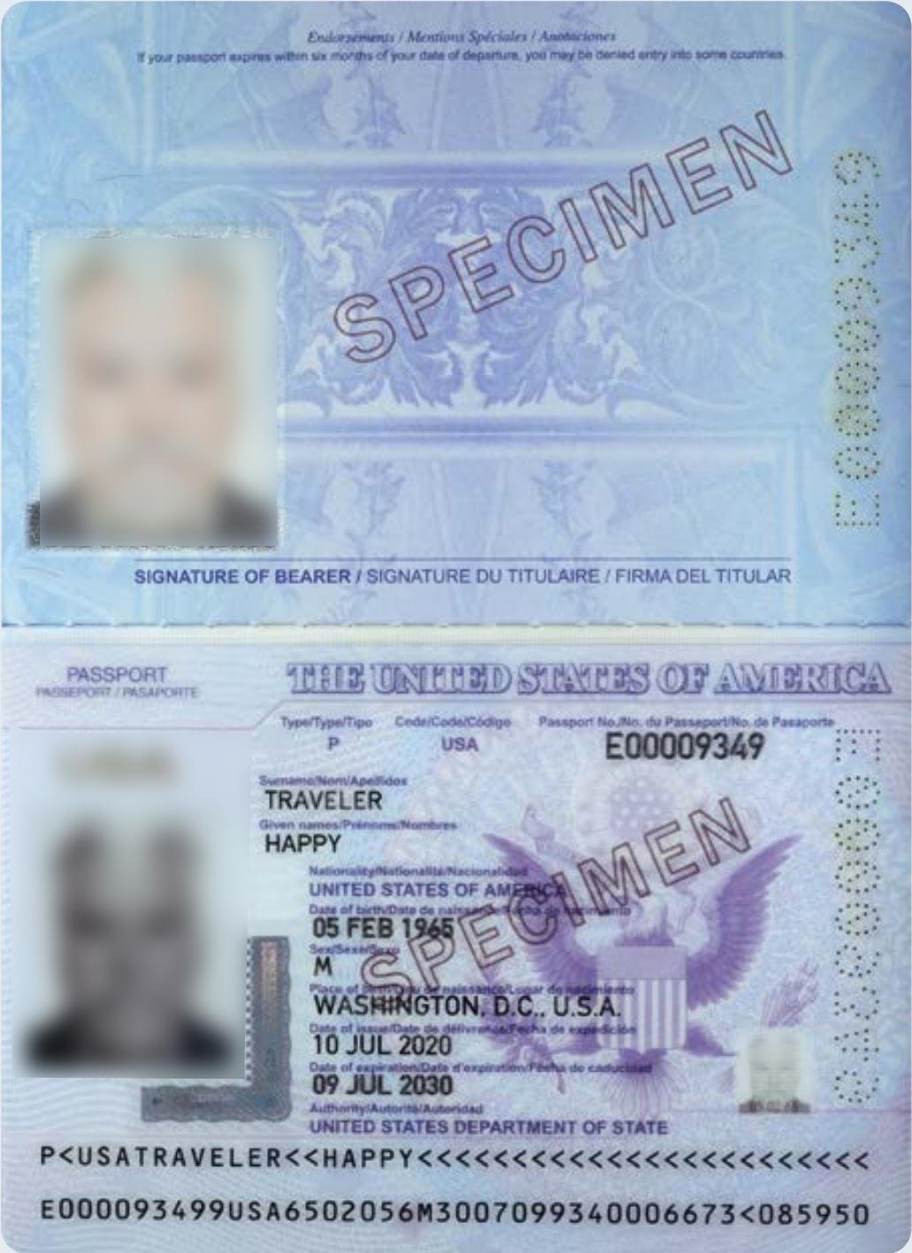 Passport Mỹ - Vietmyus