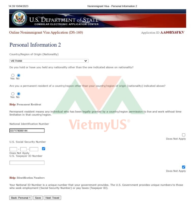 Chi tiết các bước hướng dẫn làm visa Mỹ chi tiết, mới nhất, đầy đủ nhất tại VietmyUS