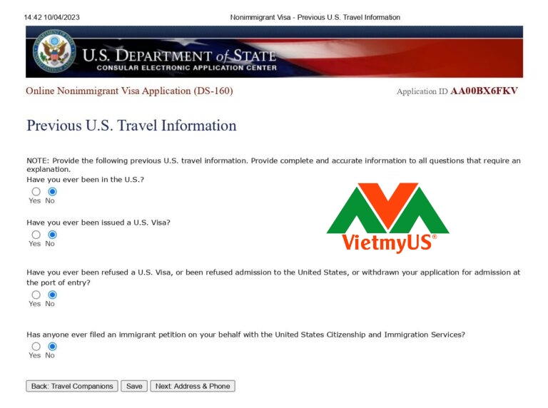 Hướng dẫn làm visa Mỹ chi tiết, mới nhất, đầy đủ nhất tại US