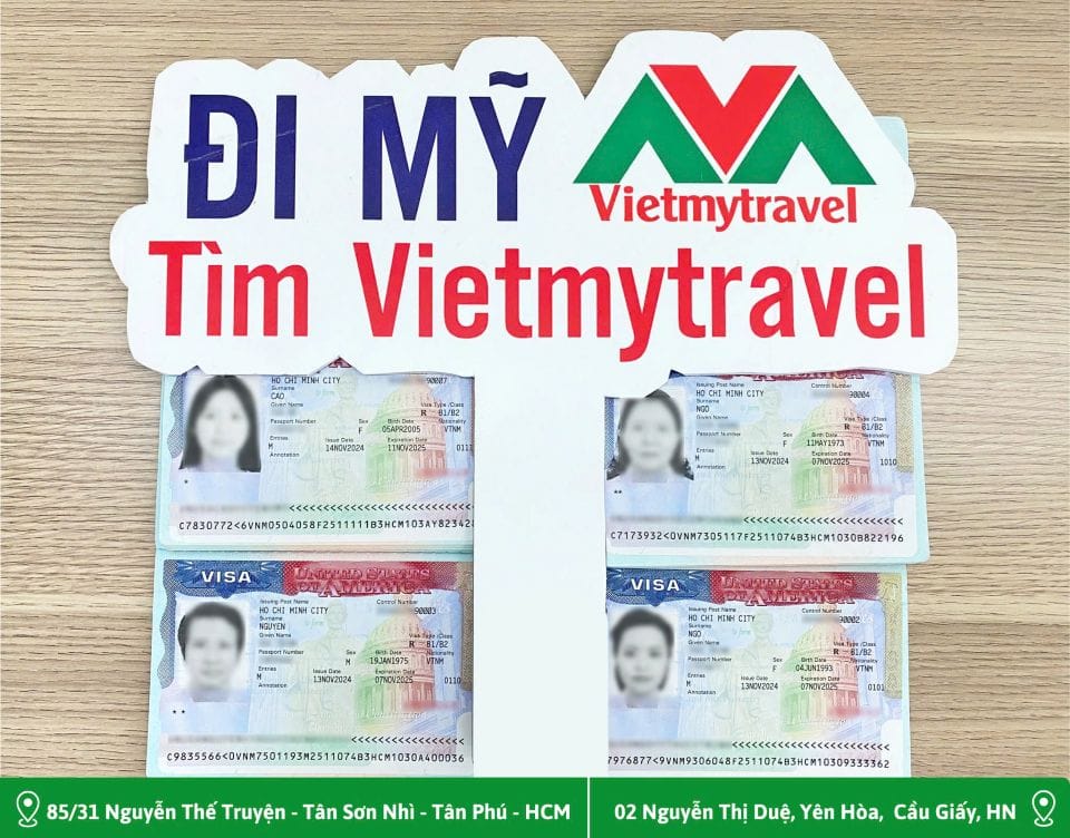 Visa Mỹ - Việt Mỹ US