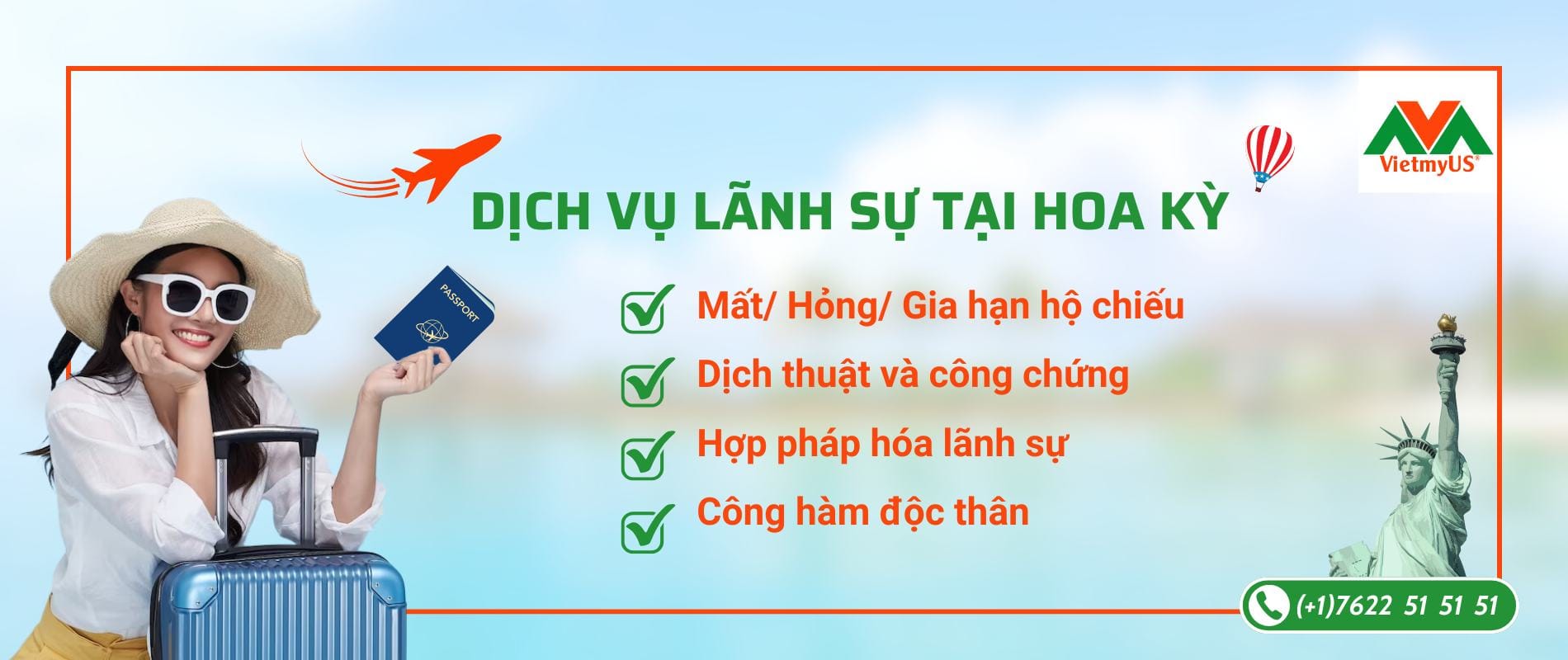 Dịch vụ lãnh sự Mỹ tại Hoa Kỳ - VietmyUS