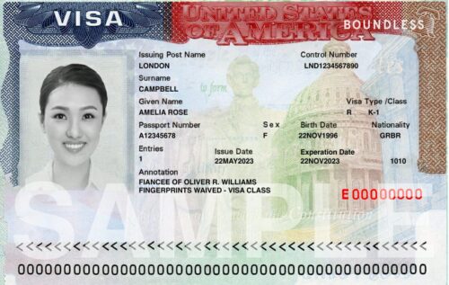 Visa K1 - Visa hôn phu-hôn thê