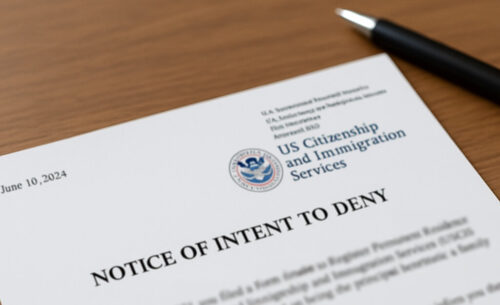 NOID (Notice of Intent to Deny) là Thông báo về Ý định Từ chối do USCIS ban hành