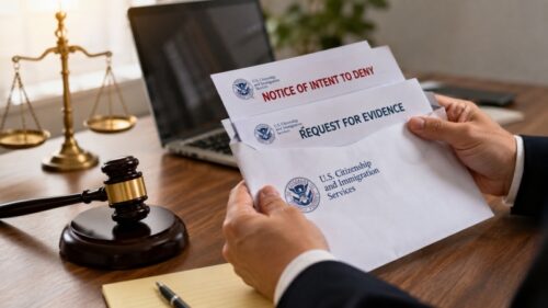 Quy trình xử lý NOID từ khi nhận thông báo đến khi phản hồi USCIS