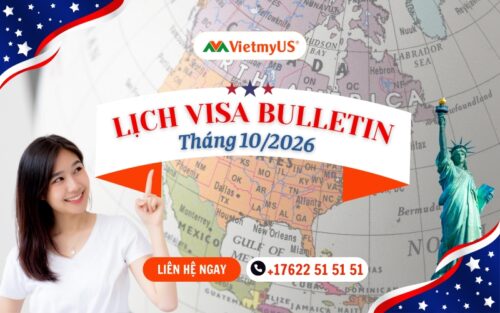 Thông báo lịch visa bulletin tháng 102026