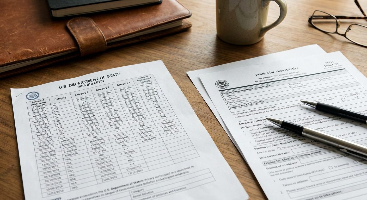 Nguyên nhân Visa Bulletin lại lùi ngày